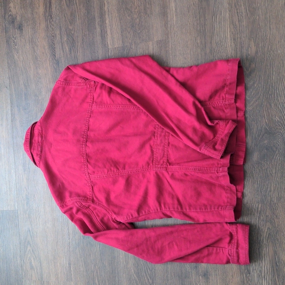 Eddie Bauer Womans Red Medium jacket - Picture 3 of 6